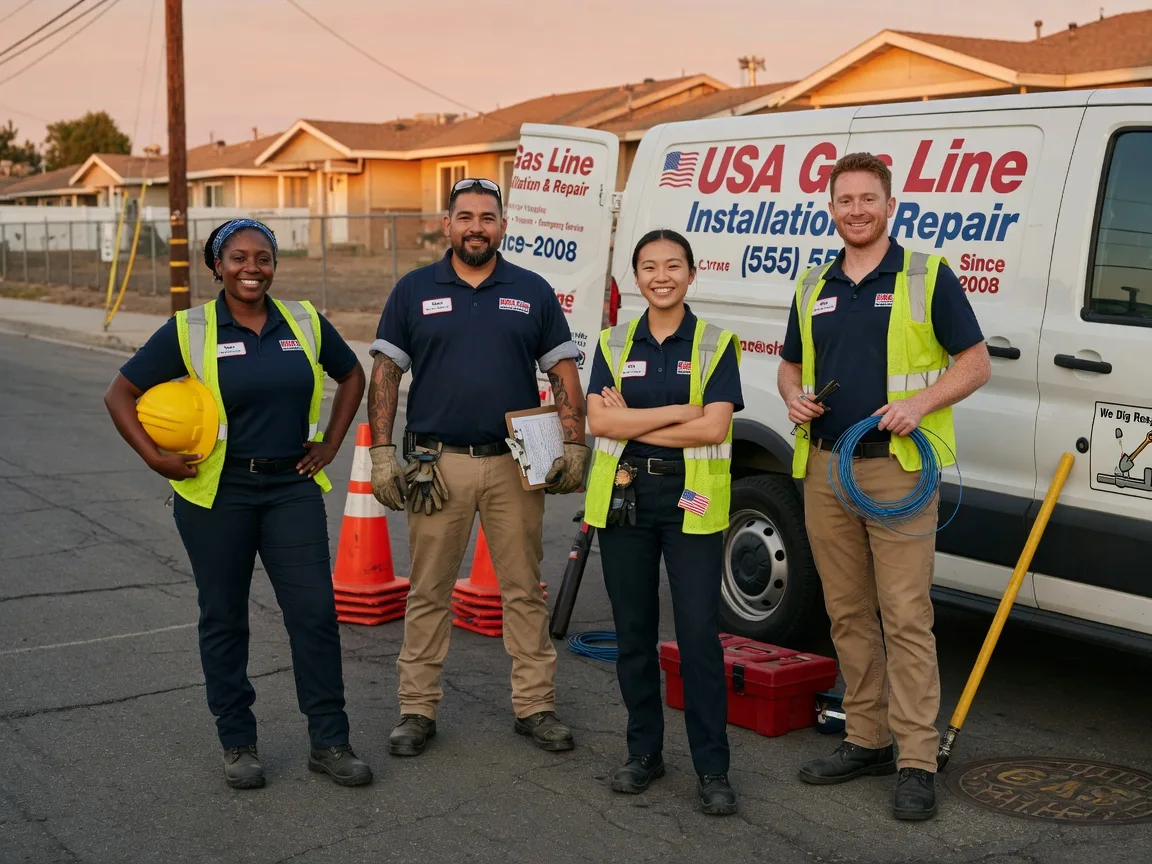 Gas Line Installation company in Mcroberts, KY